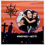 Personalized Photo Halloween Cemetery Canvas Canvas 20  x 20  19 x19.27  Canvas - 1