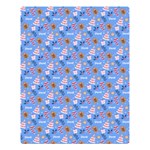 Personalized Christmas Name Any Text Two Sides Premium Plush Fleece Blanket Two Sides Premium Plush Fleece Blanket (Large) 80 x60  Blanket Back