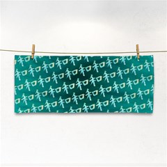 Peaceful Japanese Kanji Design Hand Towel