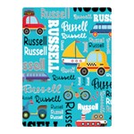 Personalized Baby Car Blanket Two Sides Premium Plush Fleece Blanket (Mini) 35 x27  Blanket Front