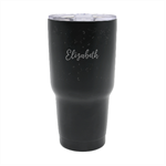 Personalized Name Any Text Flower 30oz Thermal Travel Tumbler 30oz Thermal Travel Tumbler Front