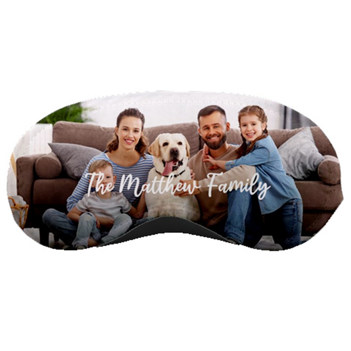 Personalized Name Any Text Photo Sleep Mask Sleep Mask