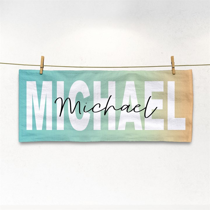 Personalized Name Hand Towel Hand Towel