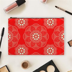 Crimson Current Cosmetic Bag (large)