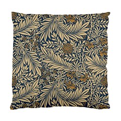 Brown Vintage Background Vintage Floral Pattern, Brown Standard Cushion Case (one Side)
