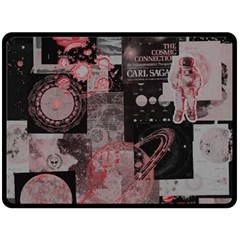 Aesthetic , Aesthetic, Dark Fleece Blanket (large)