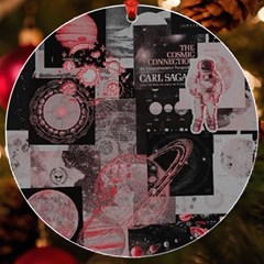 Aesthetic , Aesthetic, Dark Uv Print Acrylic Ornament Round