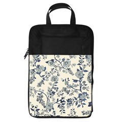 Blue Vintage Background Foldable Shoe Storage Bag