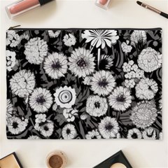 Mid Century Retro Floral 1970s 1960s Pattern 87 Mid Century Retro Floral 1970s 1960s Pattern 86 Cosmetic Bag (xxxl)