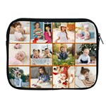 Personalized 12 Photo iPad Zipper Case Apple iPad Zipper Case Front