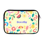 Personalized Name Any Text Summer Time Apple MacBook Pro 17  Zipper Case Front