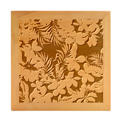 Hawaiian Flowers Hawaii Wood Photo Frame Cube