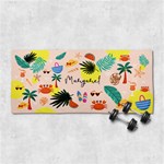Custom Summer Vibes Name Any Text 29 X13  Super Absorbent Gym Sports Towel Front