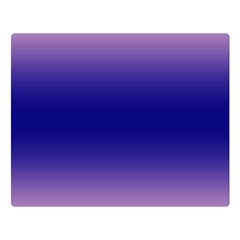 Cotton Candy Pink To Navy Blue Bilinear Gradient Two Sides Premium Plush Fleece Blanket (large)