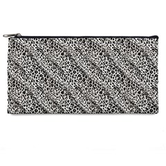 Silver Leopard Pencil Cases