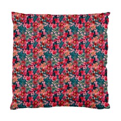 Red Flowers 2 Standard Cushion Case (one Side)
