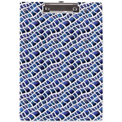 Blue Snake A4 Acrylic Clipboard