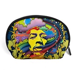 Psychedelic Rock Jimi Hendri Accessory Pouch (large)