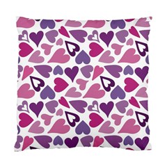 Heart Pattern Repetition Background Standard Cushion Case (one Side)