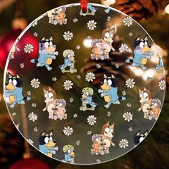 Bluey, Bluey Merch, Bluey Pattern, Bluey Bluey, Bingo, Bluey Design, Bluey Dog Uv Print Acrylic Ornament Round