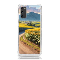 Sunflowers Flowers Nature Samsung Galaxy S20 6 2 Inch Tpu Uv Case