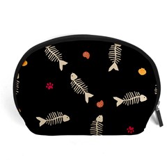 Pattern Design Seamless Fishbone Accessory Pouch (large)