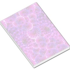 Purple Dahlias Large Memo Pad