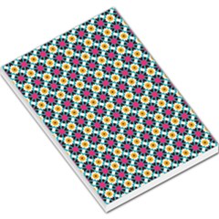 Cute Abstract Pattern Background Large Memo Pads