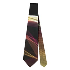 Glowing, Colorful  Abstract Lines Neckties (two Side) 