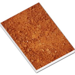 Orange Clay Dirt Large Memo Pads