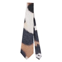 Black And Brown Leopard Neckties (two Side) 