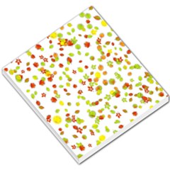 Colorful Fall Leaves Background Small Memo Pads