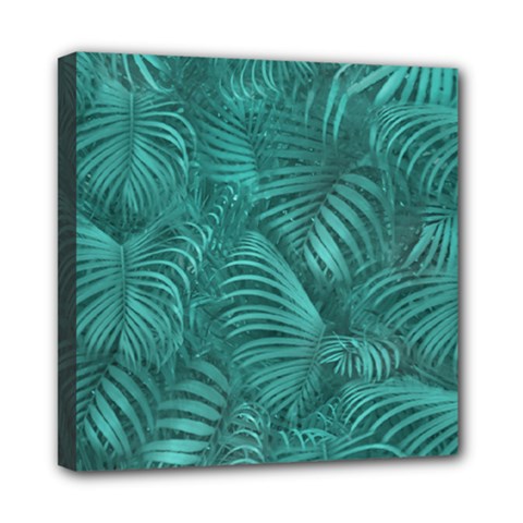 Tropical Hawaiian Pattern Mini Canvas 8  X 8 