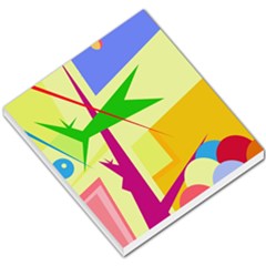 Colorful Abstract Art Small Memo Pads