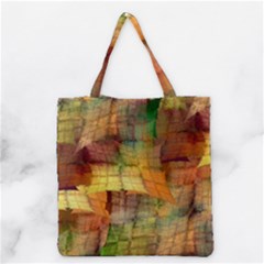 Indian Summer Funny Check Grocery Tote Bag