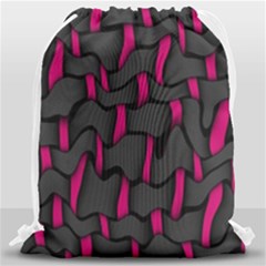 Weave And Knit Pattern Seamless Background Drawstring Bag (large)
