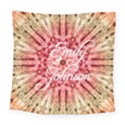 Red Tie dye Square Tapestry (Large) View1