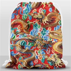 Dragons China Thailand Ornament Drawstring Bag (large)