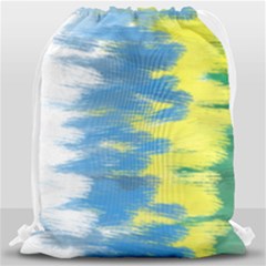 Brazil Colors Pattern Drawstring Bag (large)