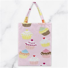 Cupcakes Wallpaper Paper Background Classic Tote Bag