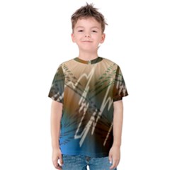 Pop Art Edit Artistic Wallpaper Kids  Cotton Tee