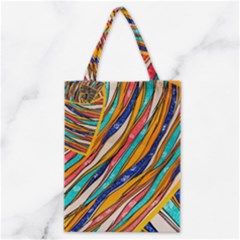 Fabric Texture Color Pattern Classic Tote Bag