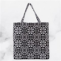Fabric Design Pattern Color Grocery Tote Bag