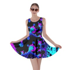 Fractal Pattern Spiral Abstract Skater Dress