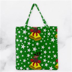 Illustration Background Paper Stars Grocery Tote Bag