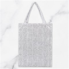 Binary Background Classic Tote Bag
