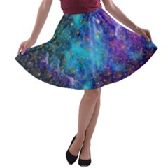Space Galaxy A-line Skater Skirt