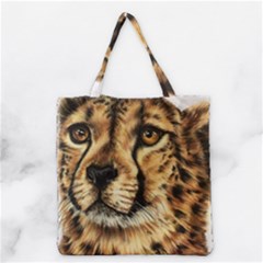Cheetah Grocery Tote Bag