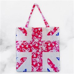 British Flag Abstract Grocery Tote Bag