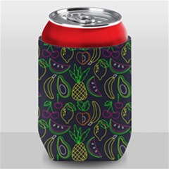 Neon Fruit Seamless Pattern Can Holder